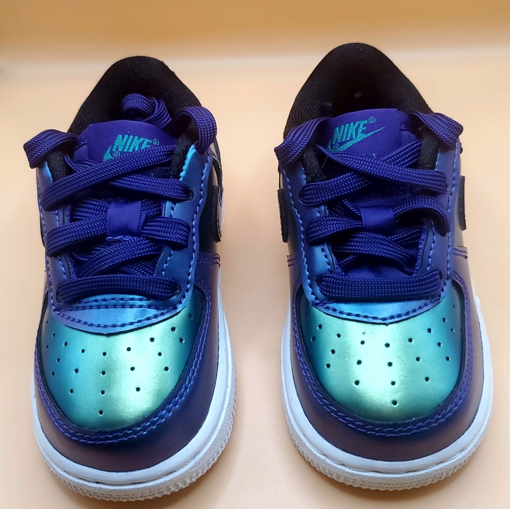 Nike Force 1 LV8 Court Purp/Rush Pnk/Neptune Grn